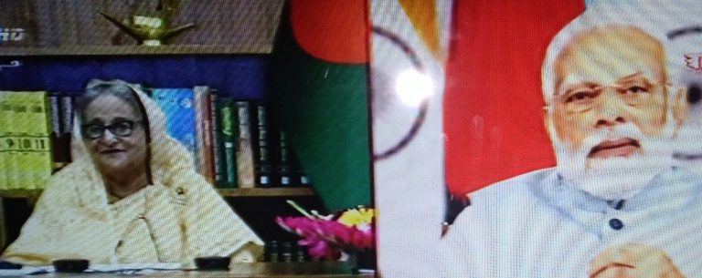 বাংলাদেশ ও ভারতের মধ্যে ফ্রেন্ডশিপ পাইপলাইনটি উদ্বোধন