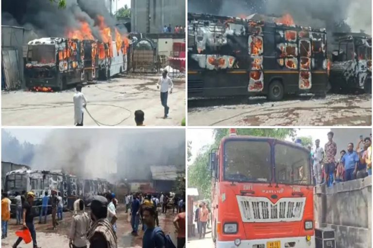 ভারতের জনপ্রিয় টিভি রিয়েলিটি শো ‘দাদাগিরি’এর শুটিং সেটে অগ্নিকাণ্ড