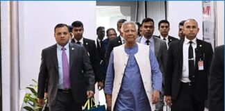 যুক্তরাজ্য সফর শেষে দেশে ফিরেছেন প্রধান উপদেষ্টা ড. মুহাম্মদ ইউনূস