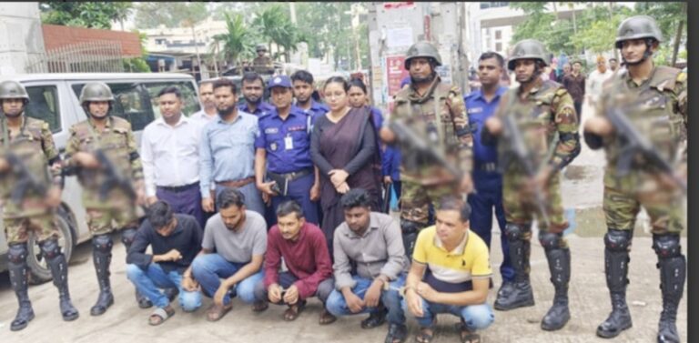 টাঙ্গাইলে সরকারি হাসপাতাল থেকে ৫ দালাল আটক