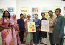 অটিজম ওয়েলফেয়ার ফাউন্ডেশনের দ্বিতীয় বার্ষিক চিত্রপ্রদর্শনী ২০২৫ সফিউদ্দিন শিল্পালয়ে অনুষ্ঠিত