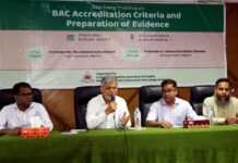 মাভাবিপ্রবিতে BAC অ্যাক্রেডিটেশন বিষয়ক দিনব্যাপী প্রশিক্ষণ অনুষ্ঠিত