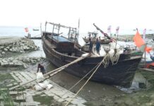 লালমোহনে পাচারকালে সার ও ট্রলার জব্দ