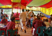 বাউফলে বিয়ের অনুষ্ঠানে রোস্ট নিয়ে সংঘর্ষ, আহত ৩