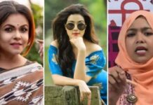 অভিনেত্রী শাওন ও মাহিয়া মাহি ও শান্তা বিরুদ্ধে থানায় অভিযোগ